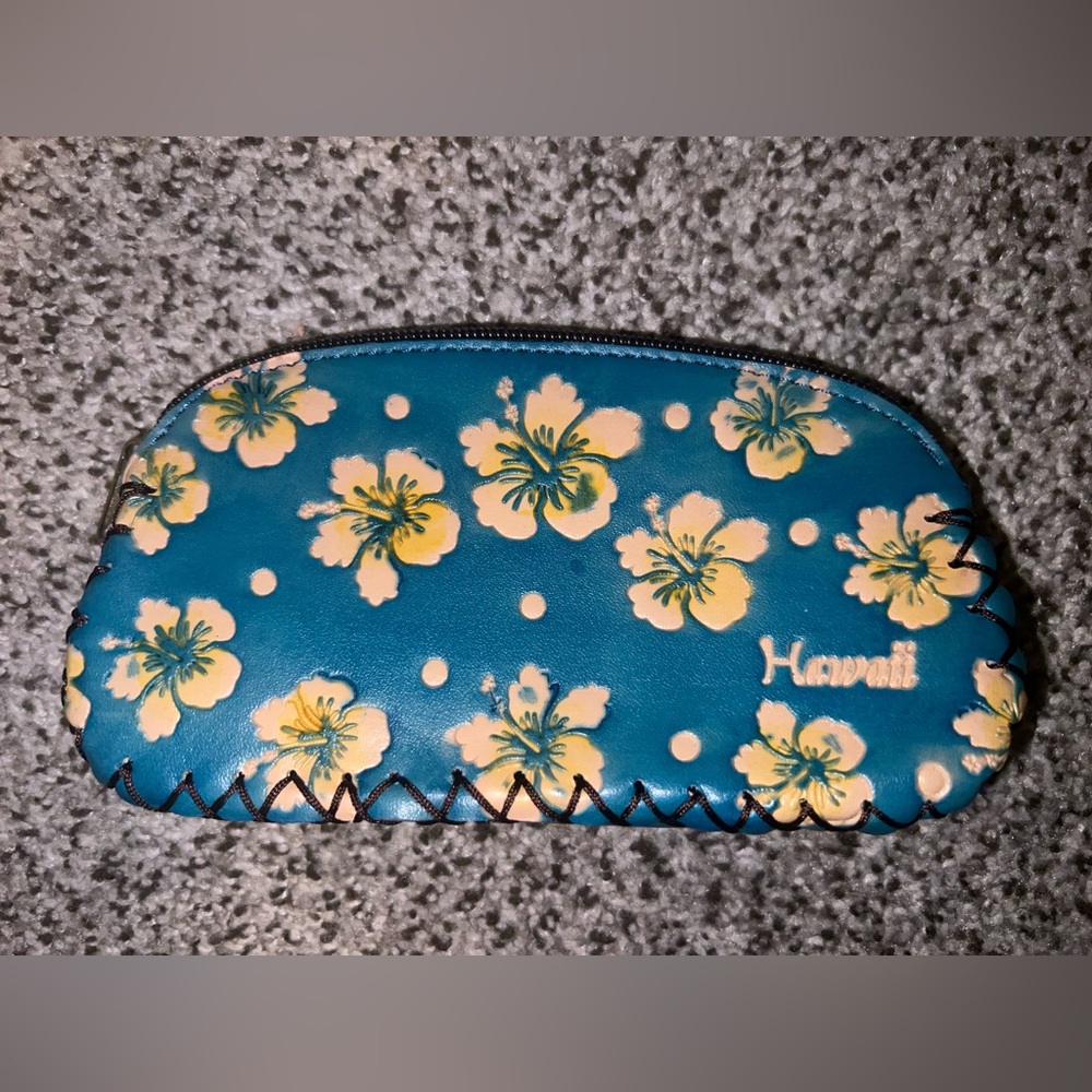 Hawaiian hand-made leather wallet